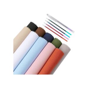 Caydo 10 piezas de tela bordada incluye 10 colores