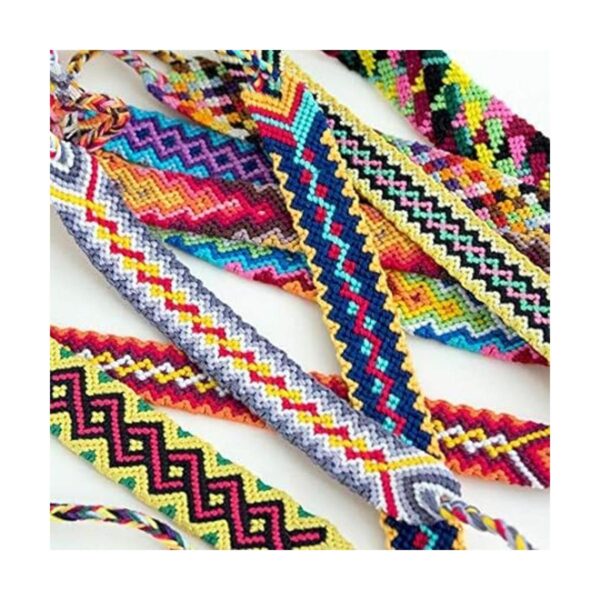 Caydo 100 madejas de hilo de bordar pulseras de amistad