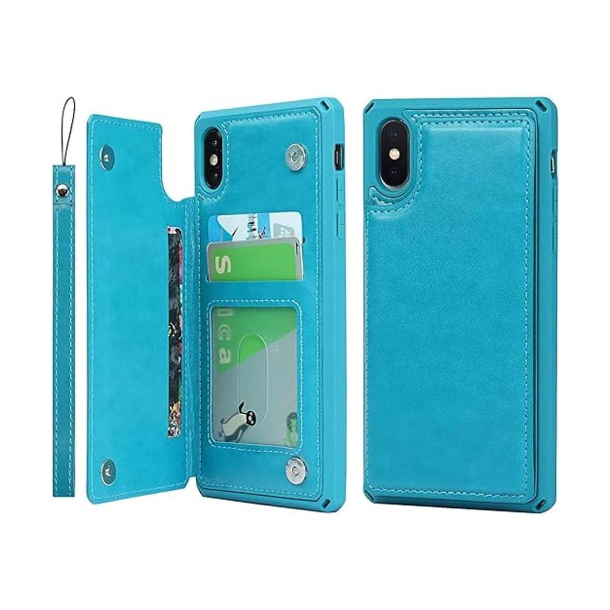 Cavor Funda para iPhone Xs Max funda para tarjetero tipo