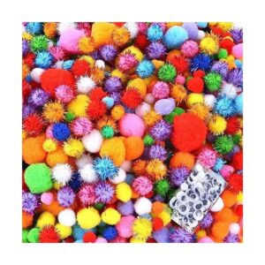 Caydo 2000 pompones multicolor para el día de San Valentín