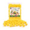 Caydo 200 pompones amarillos 1 pulgada de arco iris