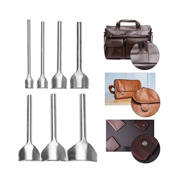 Caydo 7 piezas de herramientas de cuero para manualidades_6