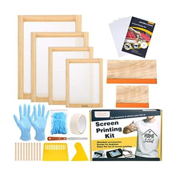 Caydo El kit de inicio de serigrafía de 31 piezas incluye