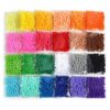 Caydo 2400 pompones de 0.39 pulgadas bolas de pompones