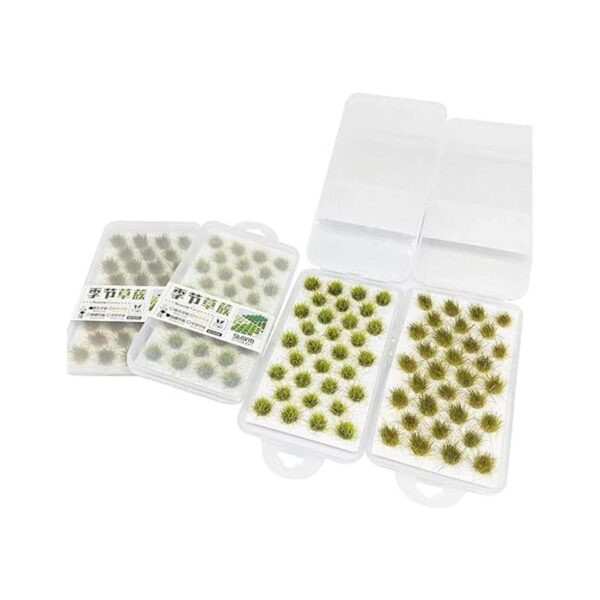 Cayway Kit de 128 piezas de césped estático modelo de