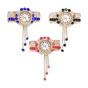 CdyBox Paquete de 3 relojes de cuarzo para mujer pulsera_1