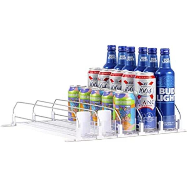 Rula Dispensador de bebidas para nevera organizador de_1