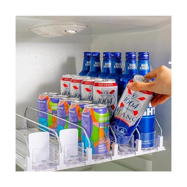Rula Dispensador de bebidas para nevera organizador de_6
