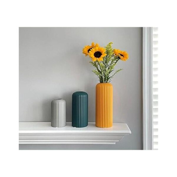 Rumi Décor Jarrones de cerámica modernos para decoración