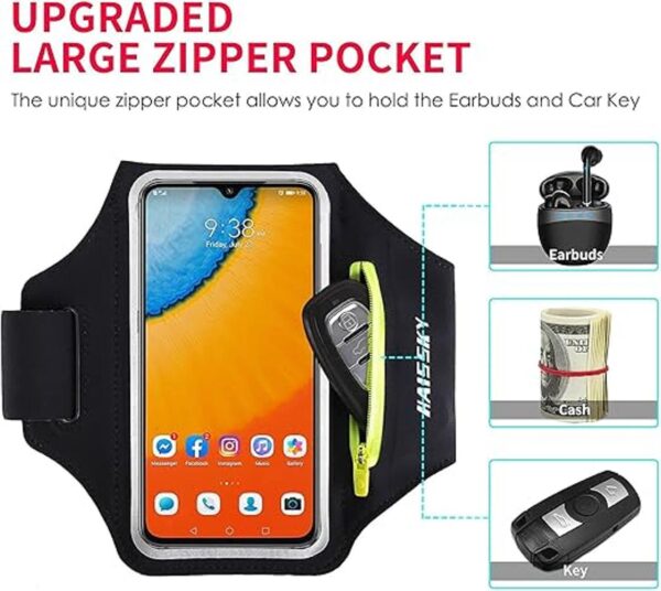 Running Armband with Airpods Bag Cell Phone Armband for_2