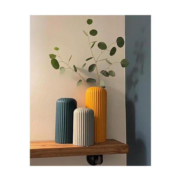 Rumi Décor Jarrones de cerámica modernos para decoración