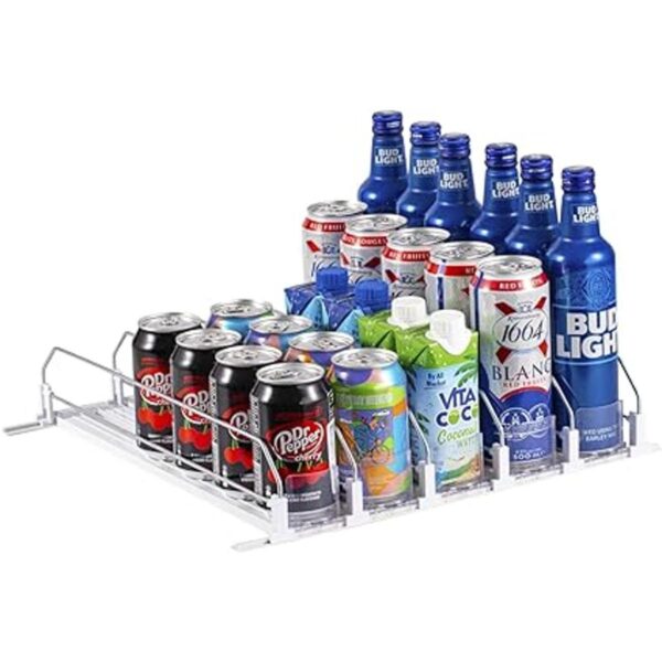 Rula Dispensador de bebidas para nevera organizador de_2