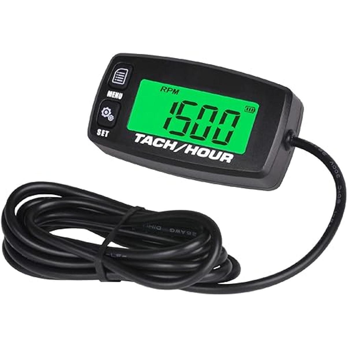 Runleader Tacómetro digital de hora recordatorio de