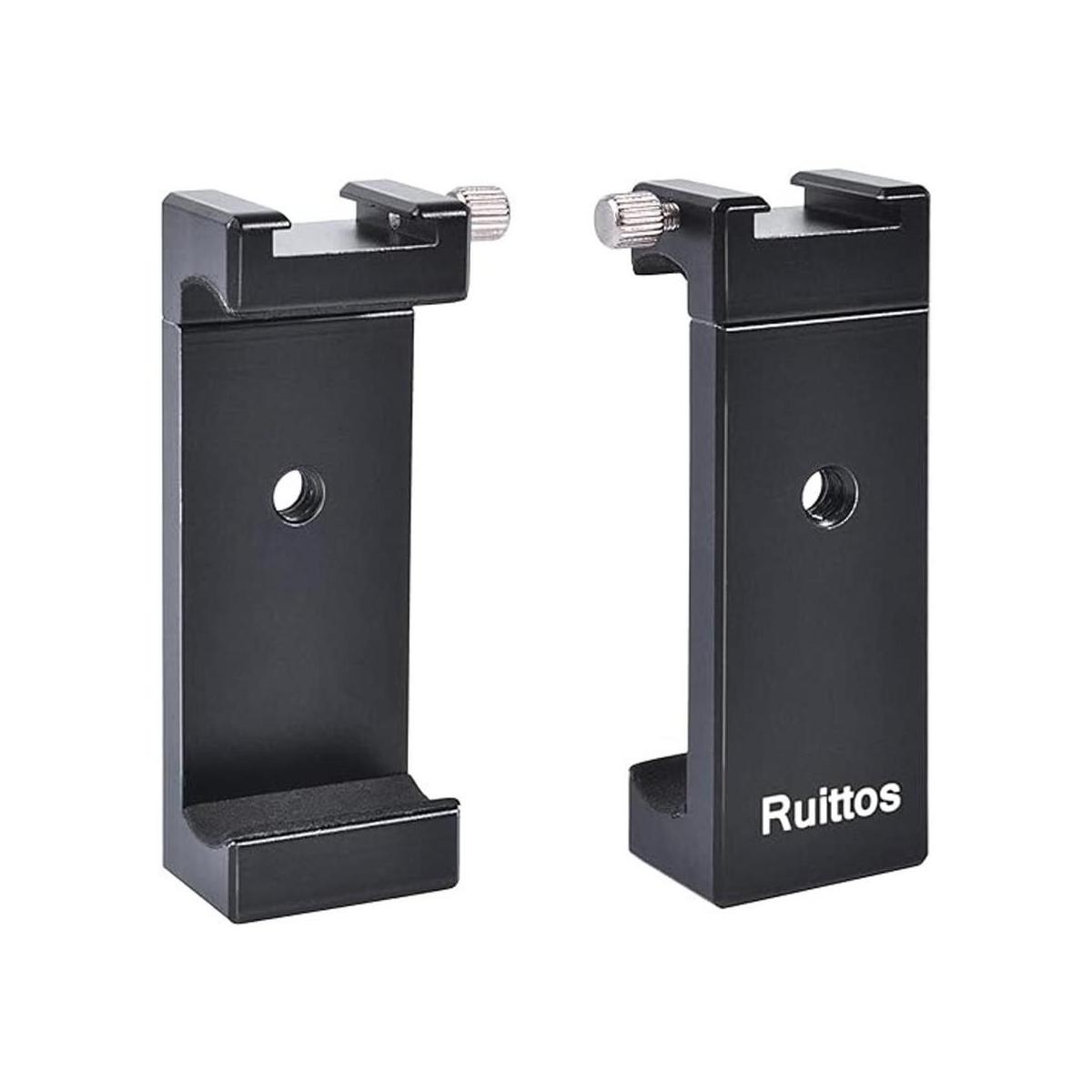Ruittos Soporte para trípode para smartphone clip para