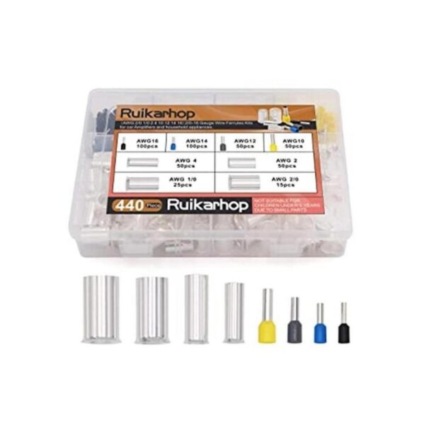 Ruikarhop 440 piezas AWG 20 10 2 4 10 12 14 16 kits de_1