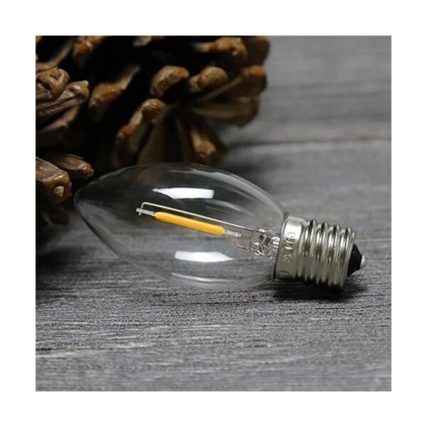 RuiAoTD Bombillas LED C9 de 06 W equivalentes a 7 W C9 de_3