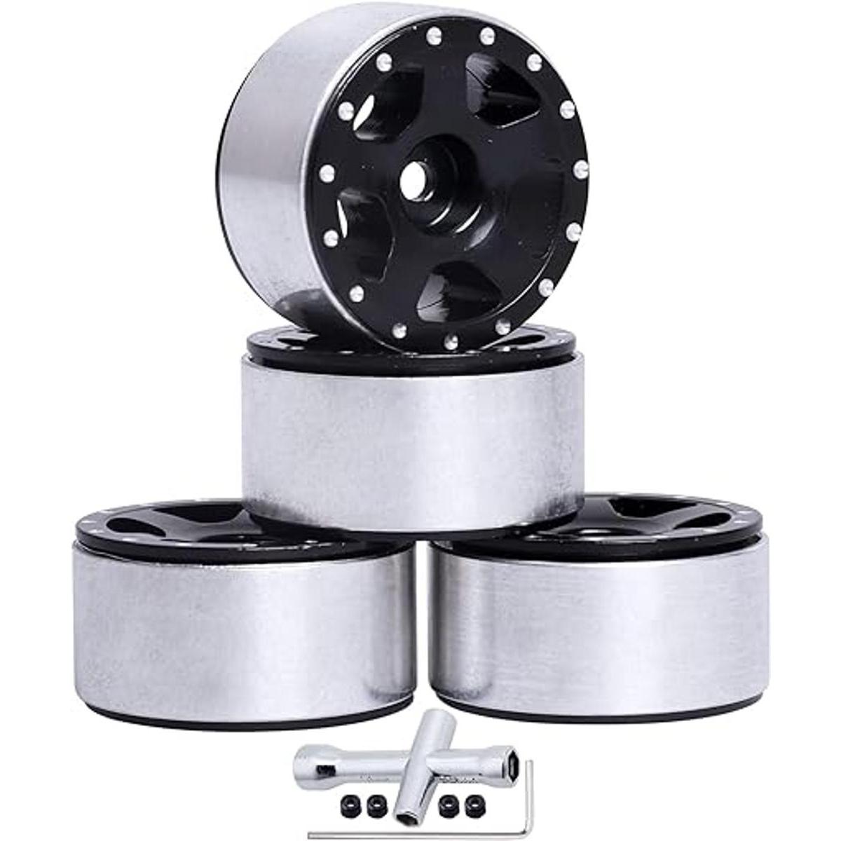 Ruedas Beadlock de aluminio CNC de 1 pulgada para piezas