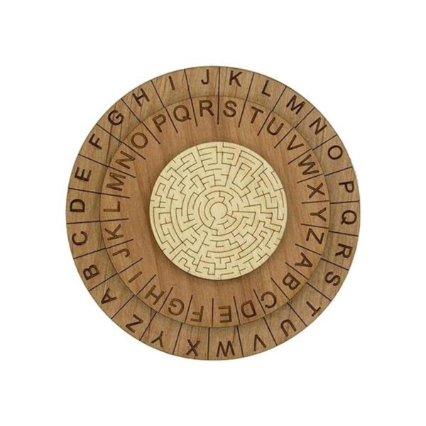 Rueda de cifrado Labyrinth Anillo decodificador de sala_2