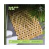 Ruckaye Tapete de baño de bambú de 24 x 16 pulgadas con_5
