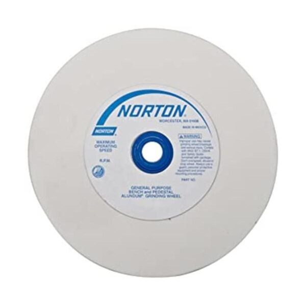 Rueda abrasiva blanca para bancos y pedestales Norton_1
