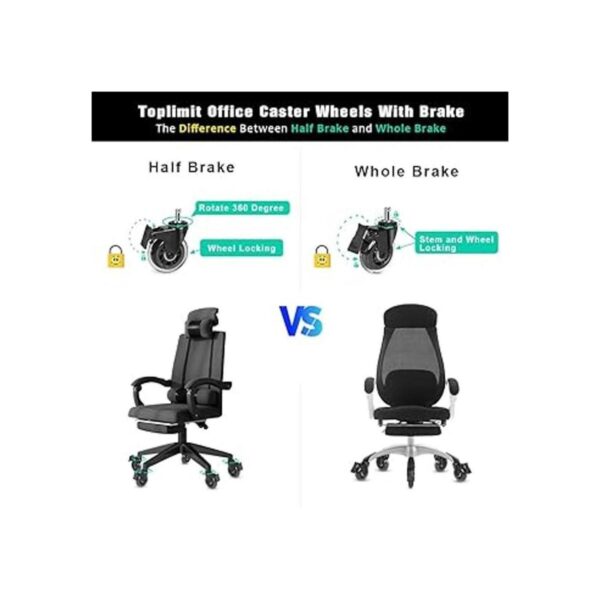 Rueda de repuesto para silla de oficina para suelos de_2