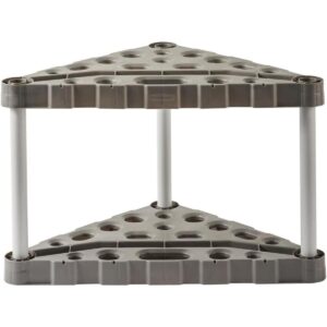 Rubbermaid Estante de torre para herramientas de esquina