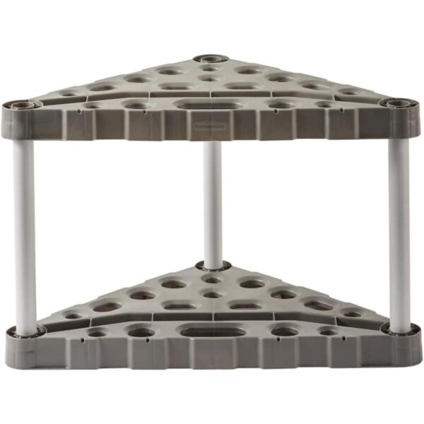Rubbermaid Estante de torre para herramientas de esquina