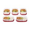 Rubbermaid EasyFindLid Recipientes de preparación de_4