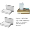 Rsenr H13 Filtro HEPA compatible con Rsenr R18 y filtro_5