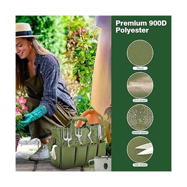 Roylvan Bolsa de herramientas de jardín bolsa de mano de_4