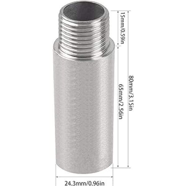 Rrina Brazo de extensión de cabezal de ducha de acero_2
