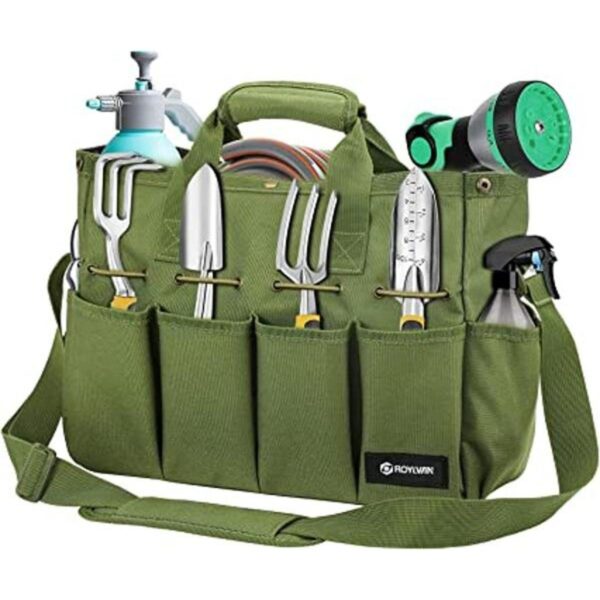 Roylvan Bolsa de herramientas de jardín bolsa de mano de_1