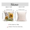 Royalours Home Sweet Home Juego de 4 fundas de almohada