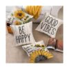 Royalours Home Sweet Home Juego de 4 fundas de almohada