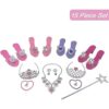 Royal Dreams Juego de zapatos de princesa y tiara._4
