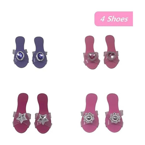 Royal Dreams Juego de zapatos de princesa y tiara._6