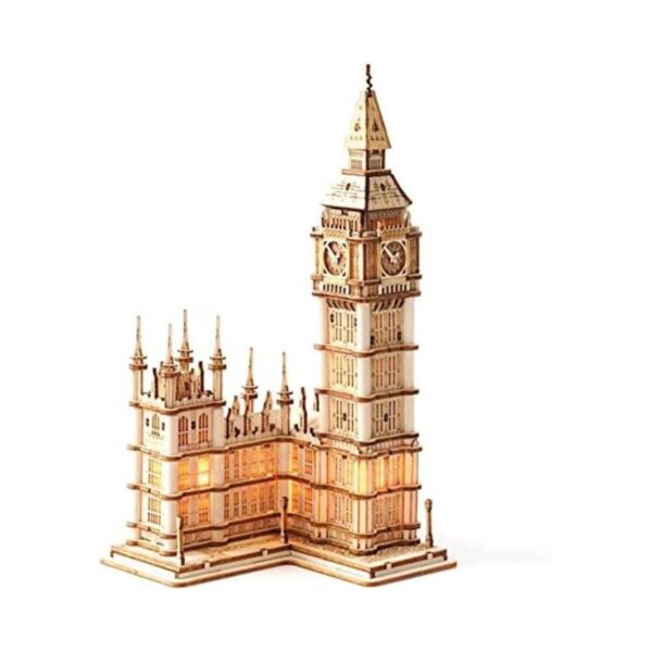 Rowood Rompecabezas 3D para adultos kit de madera Big Ben_1