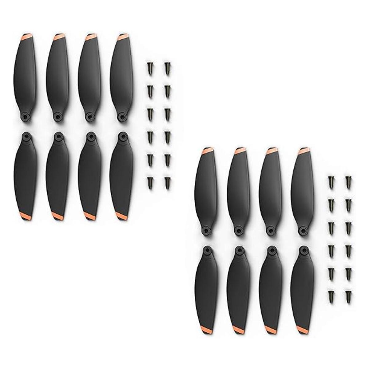 RotorLogic Juego de hélice DJI Mini 2 con tornillos para