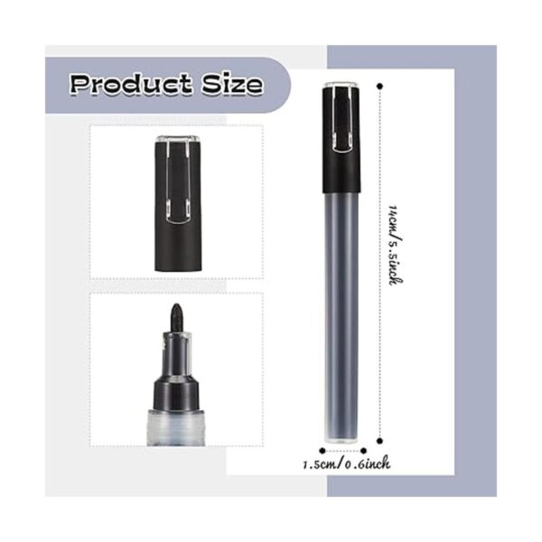 Rotuladores esmaltados para estampación de metal negro