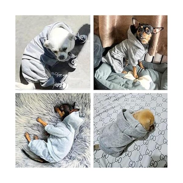 Ropa para perro sudadera con capucha para perro abrigo