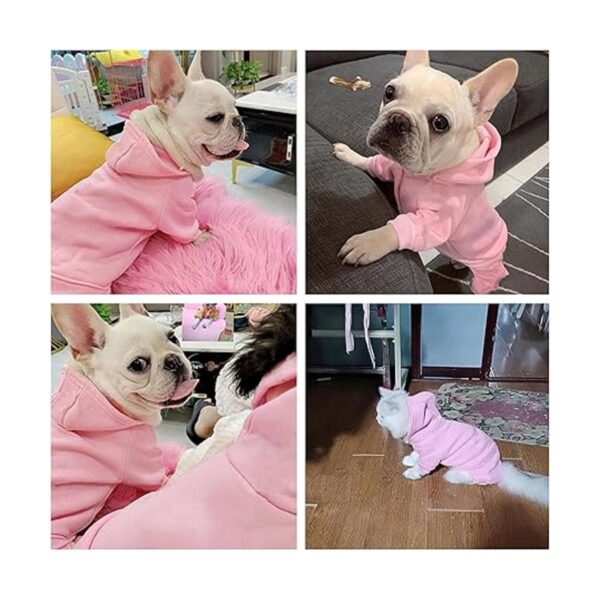Ropa para perro sudadera con capucha para perro abrigo