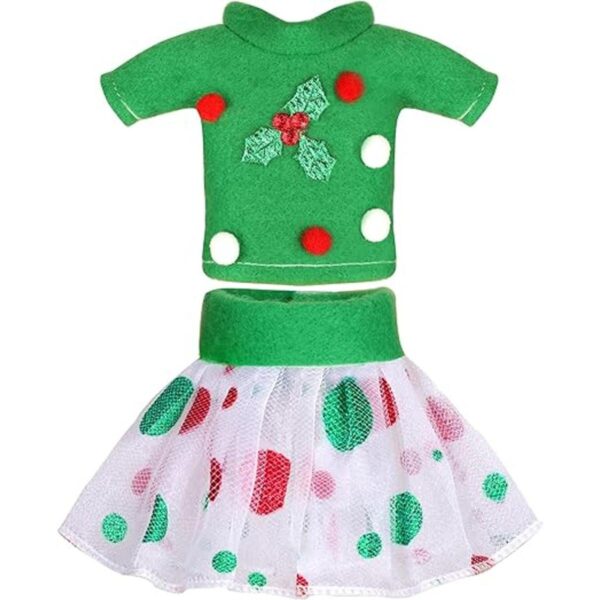 Ropa de Santa Couture de Navidad accesorios de Navidad
