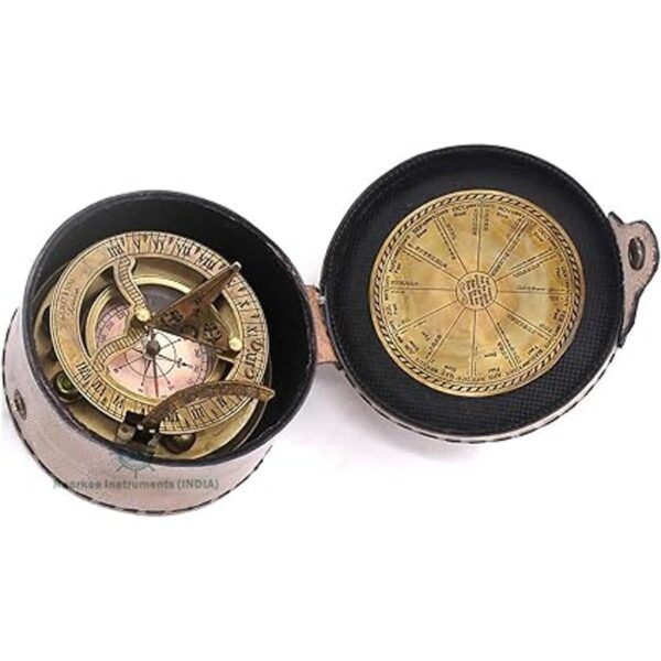 Roorkee Instruments Reloj de pulsera con esfera de sol_3