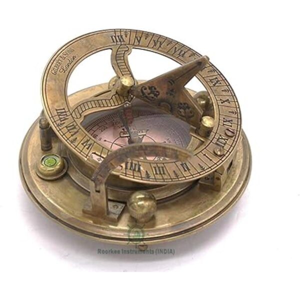 Roorkee Instruments Reloj de pulsera con esfera de sol_6