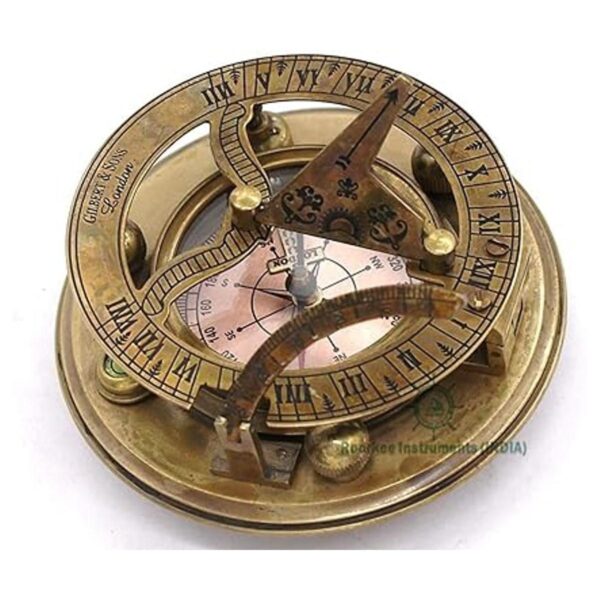 Roorkee Instruments Reloj de pulsera con esfera de sol_2