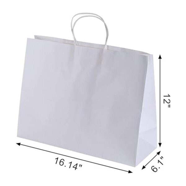 Ronvir Bolsas de regalo de 16 x 6 x 12 pulgadas 50 bolsas