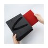 Ronvir 25 bolsas de regalo negras de 8.6 x 3.9 x 7_2