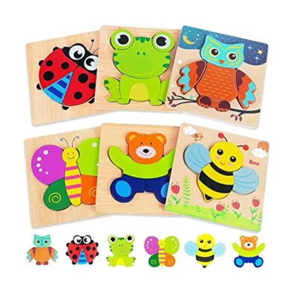 Rompecabezas de madera para niños pequeños regalos para_1