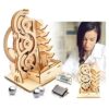 Rompecabezas de madera solar 3D con diseño de mármol para_1