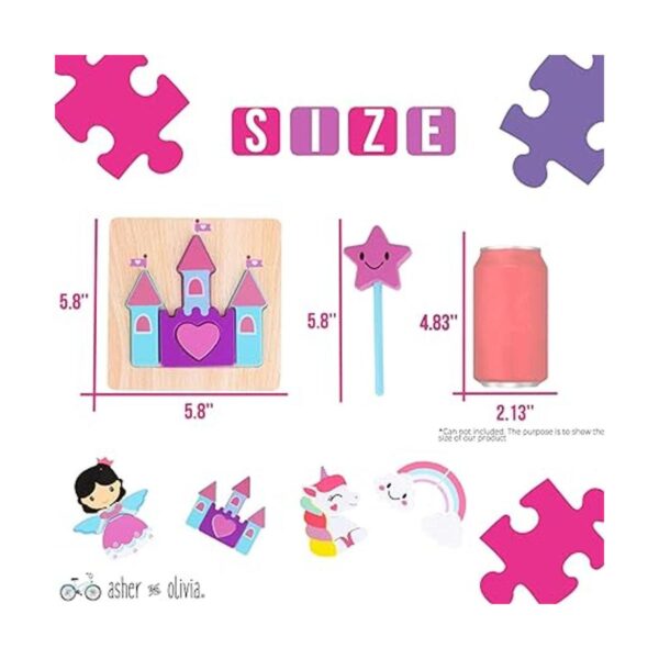 Rompecabezas de madera para niños pequeños gruesos_3